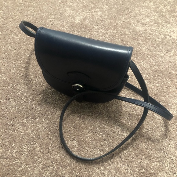 Made in Italy Vintage Blue Crossbody Purse - Picture 3 of 6